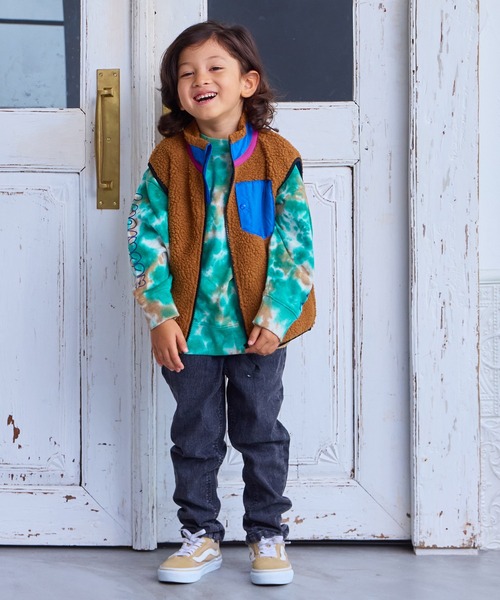 Life Support Products（ライフサポートプロダクツ）の「デニムFRIENDSパンツ（デニムパンツ・キッズ・ブルー/ブラック/ライトブルー・100/150/140/130/120/110/95/90/80）」の17枚目の写真