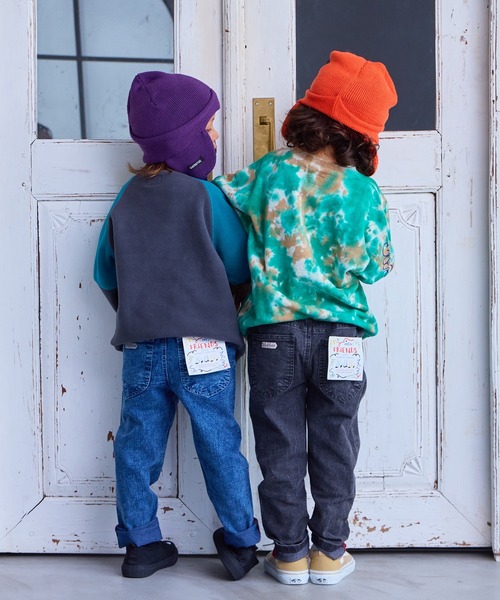 Life Support Products（ライフサポートプロダクツ）の「デニムFRIENDSパンツ（デニムパンツ・キッズ・ブルー/ブラック/ライトブルー・100/150/140/130/120/110/95/90/80）」の13枚目の写真