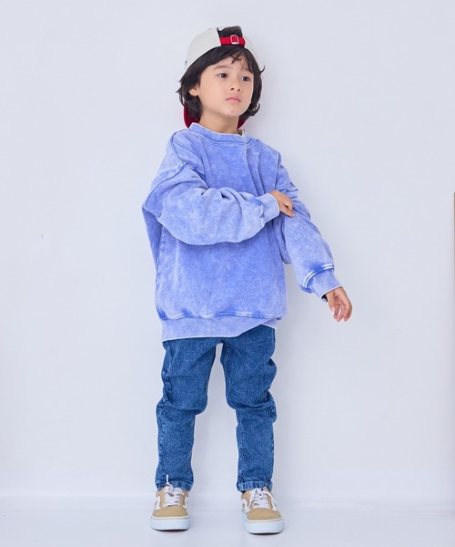 Life Support Products（ライフサポートプロダクツ）の「デニムFRIENDSパンツ（デニムパンツ・キッズ・ブルー/ブラック/ライトブルー・100/150/140/130/120/110/95/90/80）」の8枚目の写真