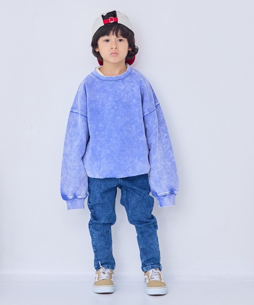 Life Support Products（ライフサポートプロダクツ）の「デニムFRIENDSパンツ（デニムパンツ・キッズ・ブルー/ブラック/ライトブルー・100/150/140/130/120/110/95/90/80）」の9枚目の写真