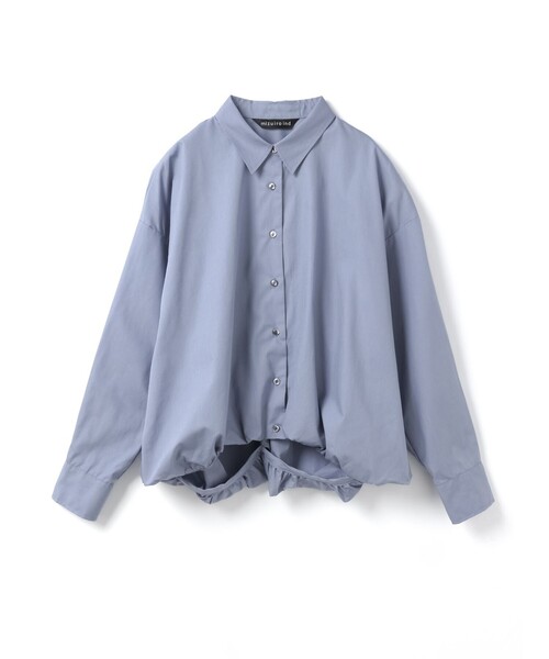 ミズイロインド　バルーンシャツ mizuiro ind (ミズイロインド) バルーンシャツ