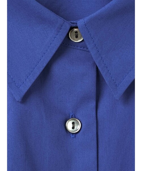 mizuiroind（ミズイロインド）の「mizuiro ind バルーンシャツ（シャツ/ブラウス・レディース・ブラウン/オフホワイト/ブルー/ライトブルー/ブラック・FREE）」の11枚目の写真