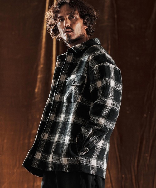 ANGENEHM（アンゲネーム）の「mj10977-Plaid CPO Jacket ジャケット