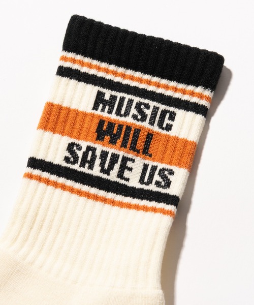glamb(グラム)の「Music Lover Socks / ミュージックラバーソックス(ソックス/靴下・メンズ・マルチ・FREE)」の6枚目の写真
