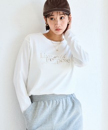 VIS | フォト＆ロゴアソートロングスリーブTシャツ(Tシャツ/カットソー)
