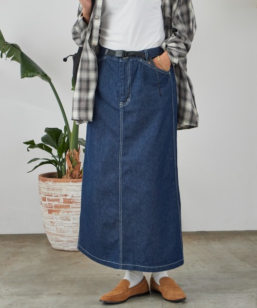Gramicci/グラミチ SUTTER DENIM SKIRT デニムスカート スリット
