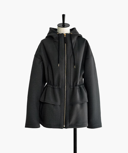 ◇ウエストフレアダンボールフーディー（ブルゾン）｜PINKY&DIANNE