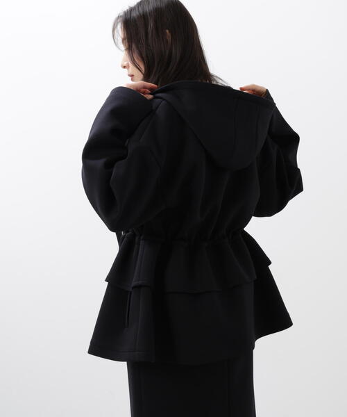 ◇ウエストフレアダンボールフーディー（ブルゾン）｜PINKY&DIANNE