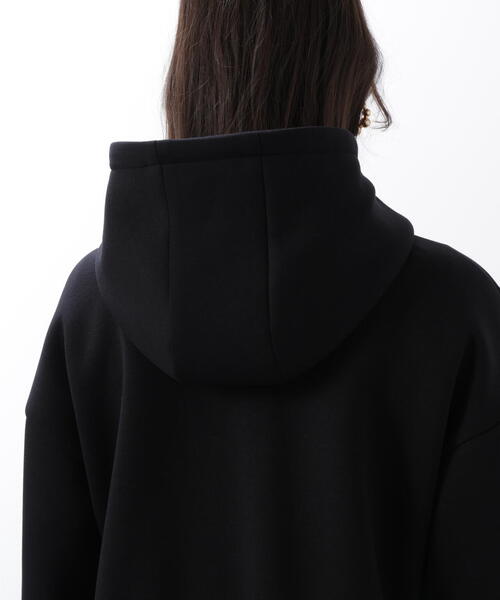 ピンキーアンドダイアン ウエストフレアダンボールフーディー ブラック 36 PINKY&DIANNE - ウエストフレアダンボールフーディー (ブラック