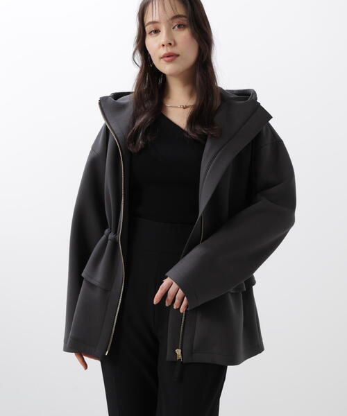 完売品♡FRAMeWORK ダンボールボンディングフーディブルゾン ◇ダンボールボンディングフーディーブルゾン（0775155001