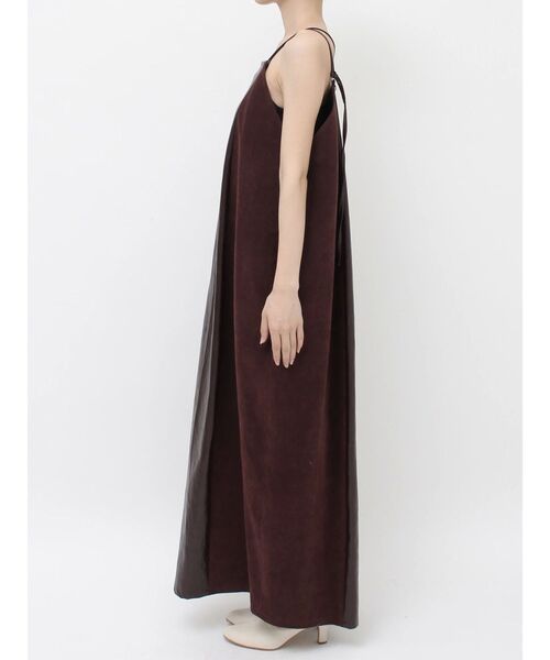 Htage（テージ）の「【Htage】ボリュームキャミドッキングワンピース（ワンピース・レディース・ブラック/ボルドー・FREE）」の9枚目の写真