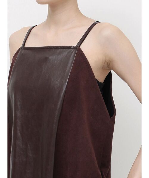 Htage（テージ）の「【Htage】ボリュームキャミドッキングワンピース（ワンピース・レディース・ブラック/ボルドー・FREE）」の12枚目の写真