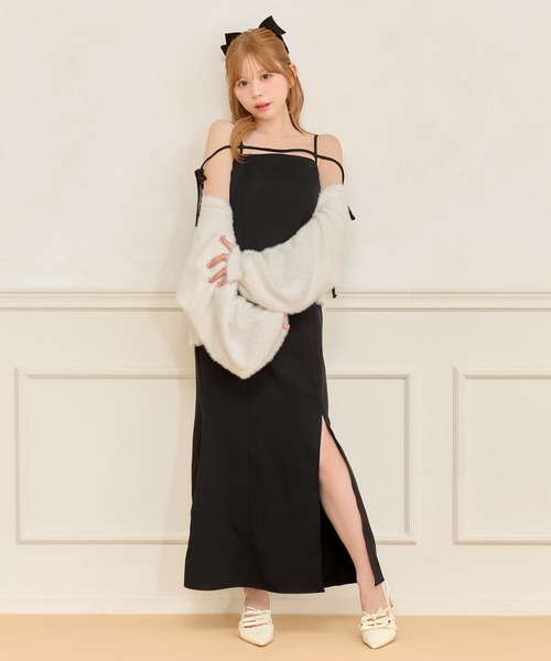 紐取り外し可能】マーメイドキャミワンピース（ワンピース