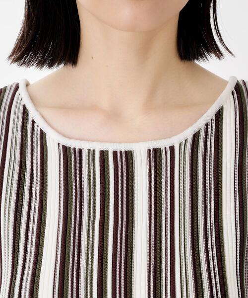 THE SHOP TK (ザ ショップ ティーケー )の「【前後2WAY】ストライプ柄ニットタンクトップ(ニット/セーター・レディース・アイボリー系2/ベージュ系その他6/ブルー系2・13/12)」の19枚目の写真