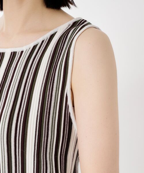 THE SHOP TK (ザ ショップ ティーケー )の「【前後2WAY】ストライプ柄ニットタンクトップ(ニット/セーター・レディース・アイボリー系2/ベージュ系その他6/ブルー系2・13/12)」の20枚目の写真