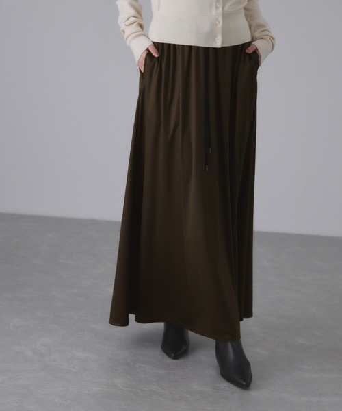 セール】エンボスギャザースカート（スカート）｜ADAM ET ROPE