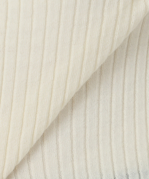 IENA（イエナ）の「《追加》イタリア ヤーン RIB Vネックカーディガン（カーディガン/ボレロ・レディース・ブルー系その他/ブラック/アイボリー/グレー・FREE）」の16枚目の写真