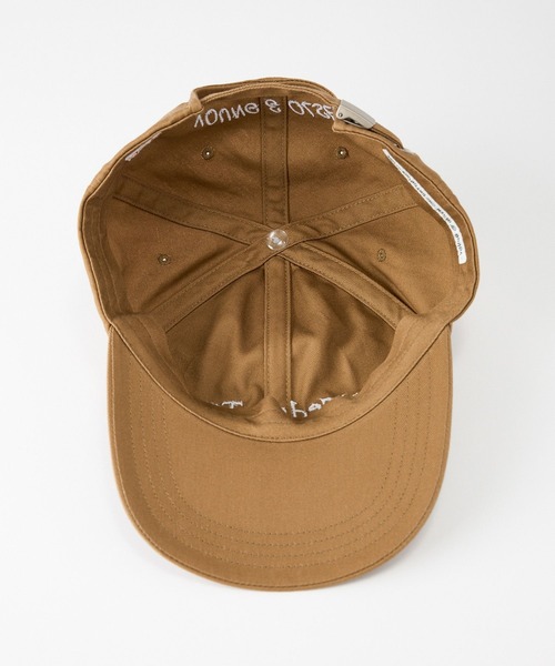 YOUNG&OLSEN The DRYGOODS STORE（ヤングアンドオルセン）の「【YOUNG＆OLSEN】CITY TWILLCAP（キャップ・レディース・ボルドー/キャメル・フリー）」の14枚目の写真
