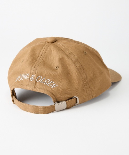 YOUNG&OLSEN The DRYGOODS STORE（ヤングアンドオルセン）の「【YOUNG＆OLSEN】CITY TWILLCAP（キャップ・レディース・ボルドー/キャメル・フリー）」の15枚目の写真