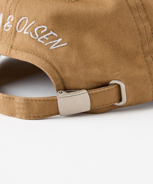 YOUNG&OLSEN The DRYGOODS STORE（ヤングアンドオルセン）の「【YOUNG＆OLSEN】CITY TWILLCAP（キャップ・レディース・ボルドー/キャメル・フリー）」の16枚目の写真