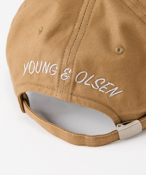 YOUNG&OLSEN The DRYGOODS STORE（ヤングアンドオルセン）の「【YOUNG＆OLSEN】CITY TWILLCAP（キャップ・レディース・ボルドー/キャメル・フリー）」の19枚目の写真