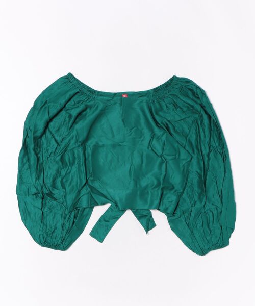 チャイハネ（チャイハネ）の「【チャイハネ】アシュビナリボントップス（その他トップス・レディース・パープル/オレンジ/グリーン・FREE）」の19枚目の写真