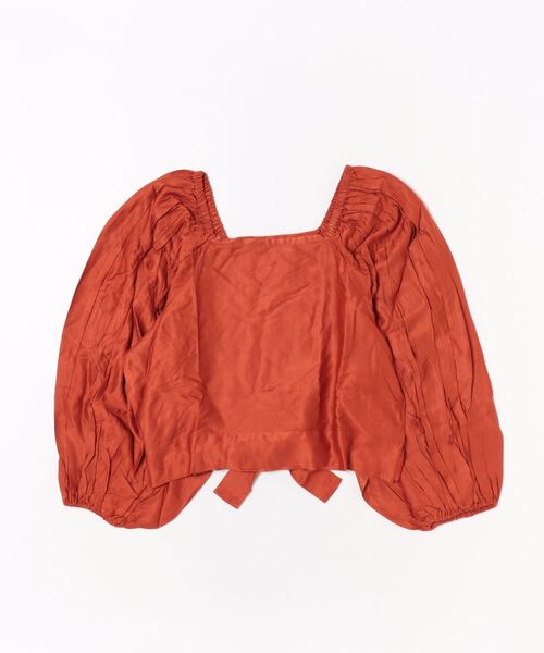 チャイハネ（チャイハネ）の「【チャイハネ】アシュビナリボントップス（その他トップス・レディース・パープル/オレンジ/グリーン・FREE）」の9枚目の写真