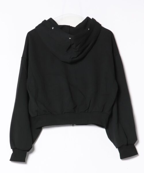 GORGE(ゴージ)の「《スタッズポイント×ジップアップ》レディース 長袖パーカー スウェット 春秋冬(パーカー・レディース・グレー/レッド/ブラック・F)」の12枚目の写真
