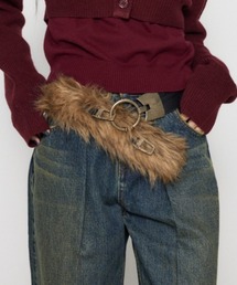 FAUX FUR DOCKING ベルト