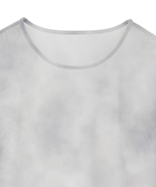 AMERICAN HOLIC（アメリカンホリック）の「ニュアンス柄プリントシアープルオーバー（Tシャツ/カットソー・レディース・グレー/パープル・L/M）」の18枚目の写真