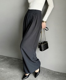 ONEP STAR（ワンピスター）の「アシメトリーボタンワイドパンツ（スラックス）」