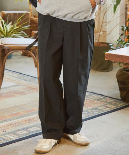 セットアップ対応】マルチファンクショナル ツータック ワイド