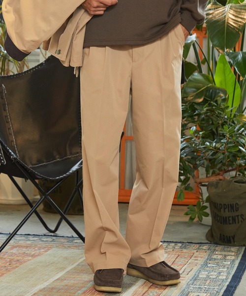 セットアップ対応】マルチファンクショナル ツータック ワイド