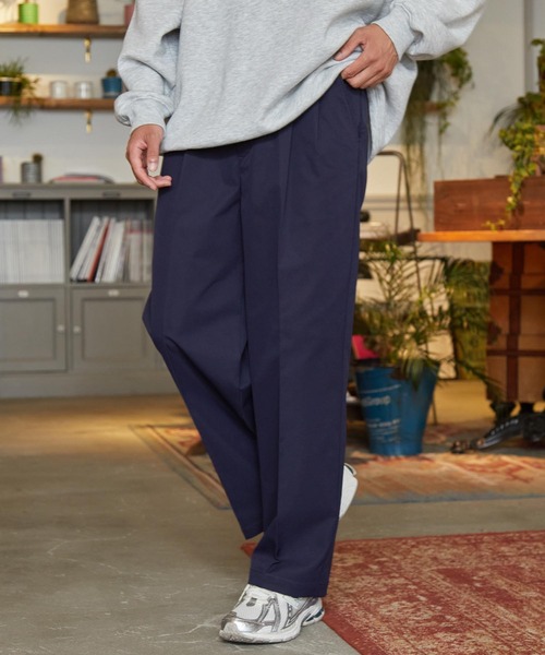 セットアップ対応】マルチファンクショナル ツータック ワイド