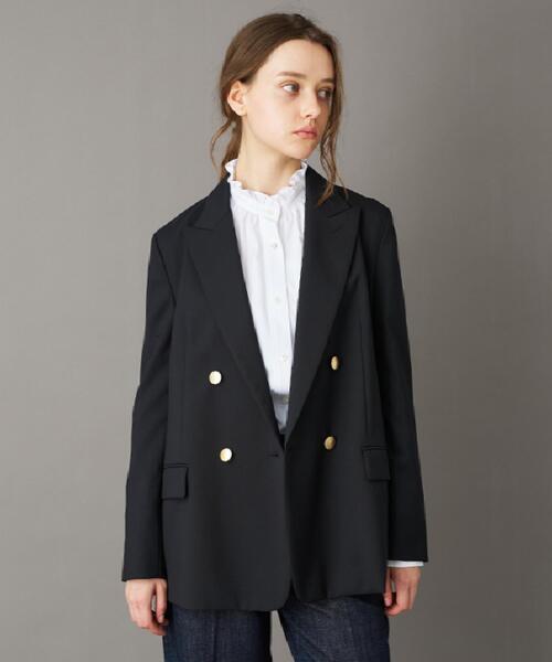 DRESSTERIOR（ドレステリア）の「ストレッチサスティナブルブレザー（テーラードジャケット・レディース・ネイビー・34/36/38）」の21枚目の写真
