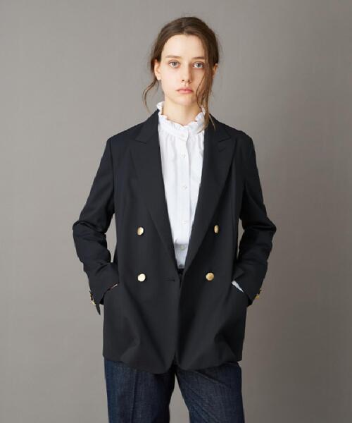 DRESSTERIOR（ドレステリア）の「ストレッチサスティナブルブレザー（テーラードジャケット・レディース・ネイビー・34/36/38）」の20枚目の写真