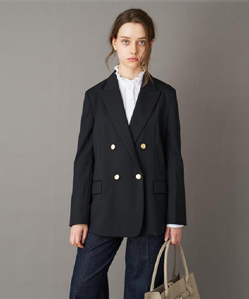 DRESSTERIOR（ドレステリア）の「ストレッチサスティナブルブレザー（テーラードジャケット・レディース・ネイビー・34/36/38）」の19枚目の写真