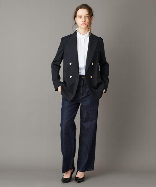 DRESSTERIOR（ドレステリア）の「ストレッチサスティナブルブレザー（テーラードジャケット・レディース・ネイビー・34/36/38）」の18枚目の写真