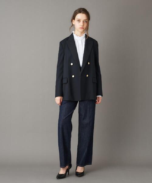 DRESSTERIOR（ドレステリア）の「ストレッチサスティナブルブレザー（テーラードジャケット・レディース・ネイビー・34/36/38）」の17枚目の写真