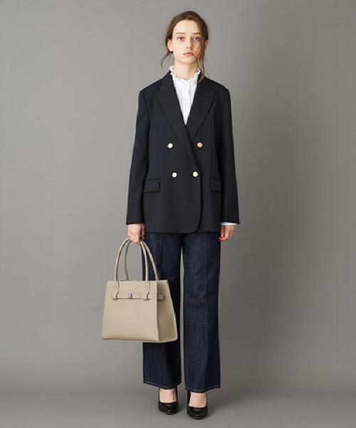 DRESSTERIOR（ドレステリア）の「ストレッチサスティナブルブレザー（テーラードジャケット・レディース・ネイビー・34/36/38）」の15枚目の写真