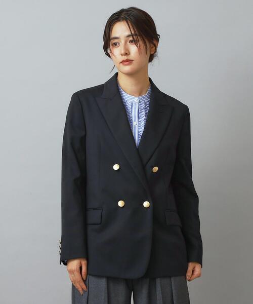 DRESSTERIOR（ドレステリア）の「ストレッチサスティナブルブレザー（テーラードジャケット・レディース・ネイビー・34/36/38）」の11枚目の写真