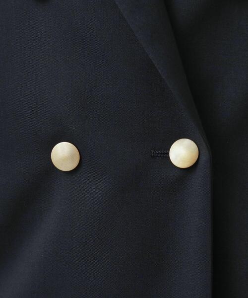 DRESSTERIOR（ドレステリア）の「ストレッチサスティナブルブレザー（テーラードジャケット・レディース・ネイビー・34/36/38）」の3枚目の写真