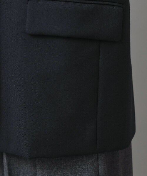 DRESSTERIOR（ドレステリア）の「ストレッチサスティナブルブレザー（テーラードジャケット・レディース・ネイビー・34/36/38）」の2枚目の写真