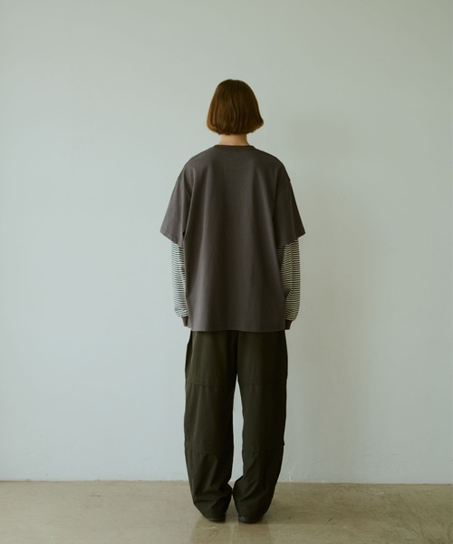 BROKEN BASE(ブロークンベース)の「Utility Nylon Pants(その他パンツ・メンズ・ライトグレー/ブラック・MEDIUM/LARGE)」の5枚目の写真