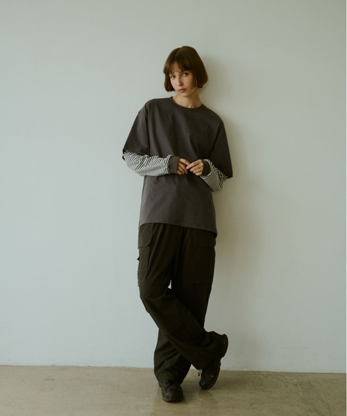 BROKEN BASE(ブロークンベース)の「Utility Nylon Pants(その他パンツ・メンズ・ライトグレー/ブラック・MEDIUM/LARGE)」の13枚目の写真