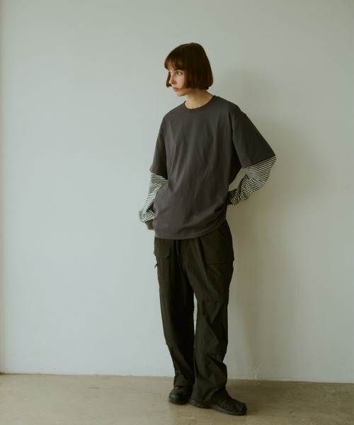 BROKEN BASE(ブロークンベース)の「Utility Nylon Pants(その他パンツ・メンズ・ライトグレー/ブラック・MEDIUM/LARGE)」の15枚目の写真