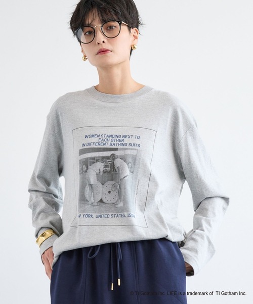 GOOD ROCK SPEED(グッドロックスピード)の「BARNYARDSTORM / 別注 【LIFE PICTURE COLLECTION 】フォトロンT(Tシャツ/カットソー・レディース・ホワイト/グレー・FREE)」の8枚目の写真