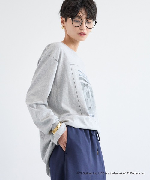 GOOD ROCK SPEED(グッドロックスピード)の「BARNYARDSTORM / 別注 【LIFE PICTURE COLLECTION 】フォトロンT(Tシャツ/カットソー・レディース・ホワイト/グレー・FREE)」の9枚目の写真