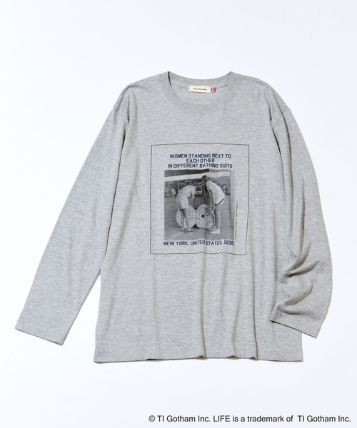 GOOD ROCK SPEED(グッドロックスピード)の「BARNYARDSTORM / 別注 【LIFE PICTURE COLLECTION 】フォトロンT(Tシャツ/カットソー・レディース・ホワイト/グレー・FREE)」の12枚目の写真