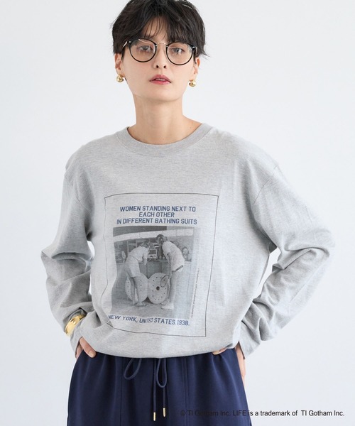 GOOD ROCK SPEED(グッドロックスピード)の「BARNYARDSTORM / 別注 【LIFE PICTURE COLLECTION 】フォトロンT(Tシャツ/カットソー・レディース・ホワイト/グレー・FREE)」の18枚目の写真